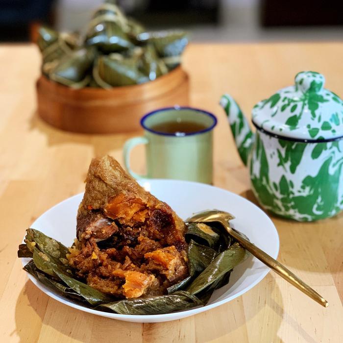 bacang ayam / bakcang ayam special ketan medan