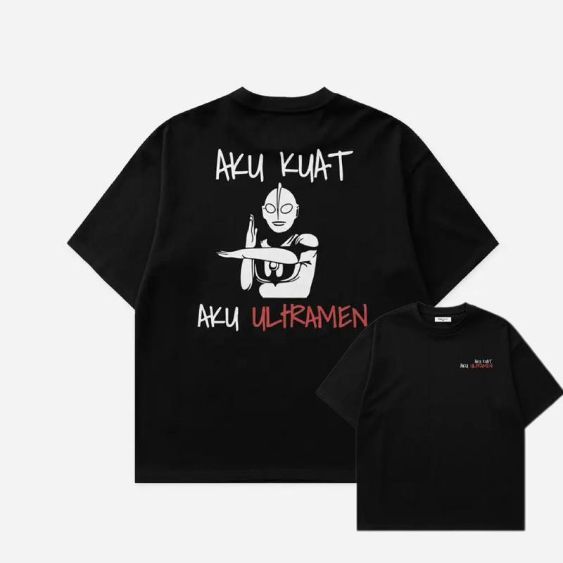 Kaos Oversize Simple Design Viral TikTok Fashion Kekinian