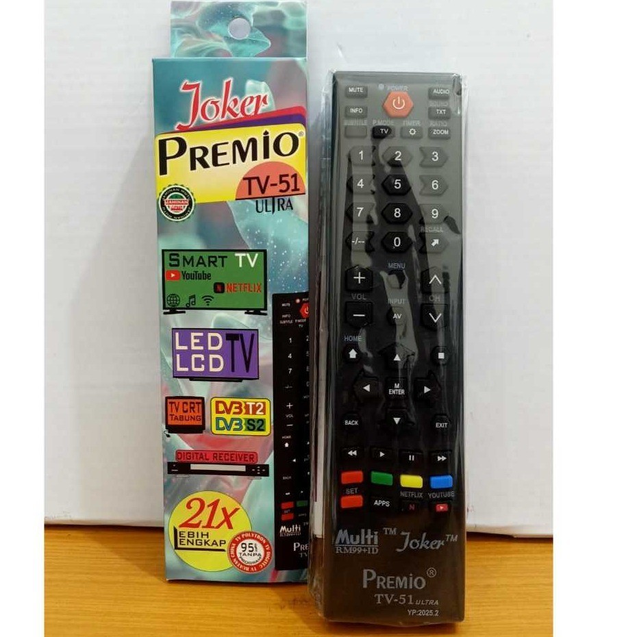 Remote TV Multi 512 Joker  Bagus Murah