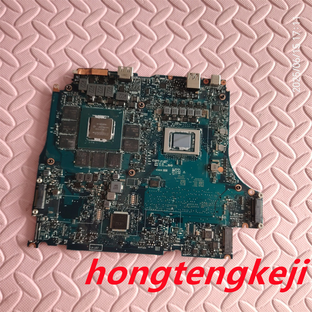0XH9J 00XH9J CN00XH9J FOR Dell G15 5525 RYZEN 7 6800H CPU + RTX 3070 8GB GPU Motherboard LAL657P  TE