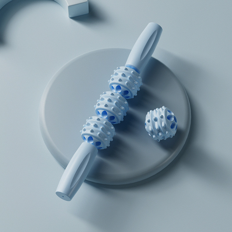 Thin Leg Massage Calf Yoga Stretcher Roller Ball Muscles Massage Relaxation Stick Exercise Body Fitn