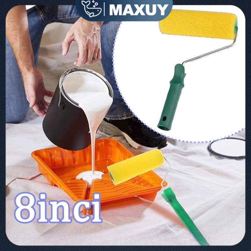 Roller Cat Dinding Roll 8 Inci - Tekstur Texture Motif Paint Kuas Roll Cat Tekstur | COD