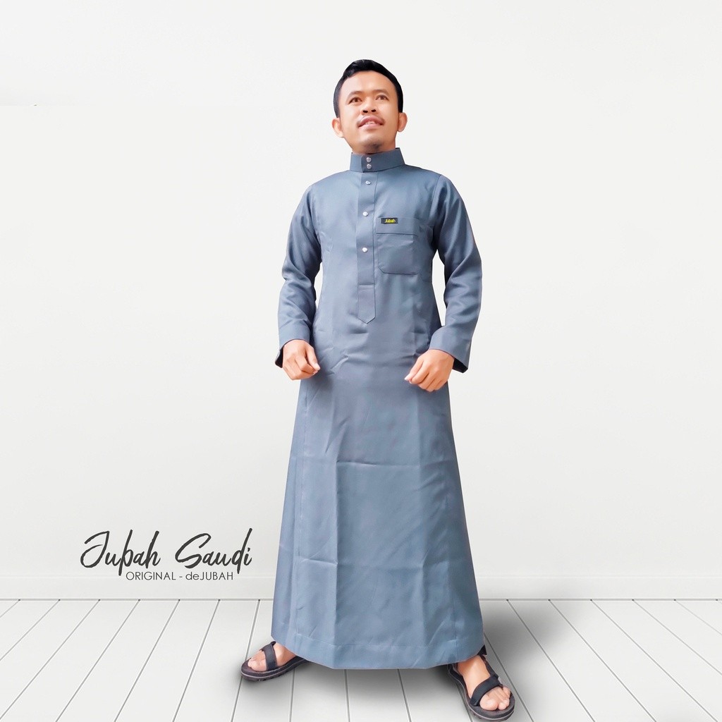 [ FLASH SALE ] JUBAH SLIM FIT KANCING - Jubah Pria, Gamis Pria, Jubah Gamis Pria,  Gamis Pria Dewasa