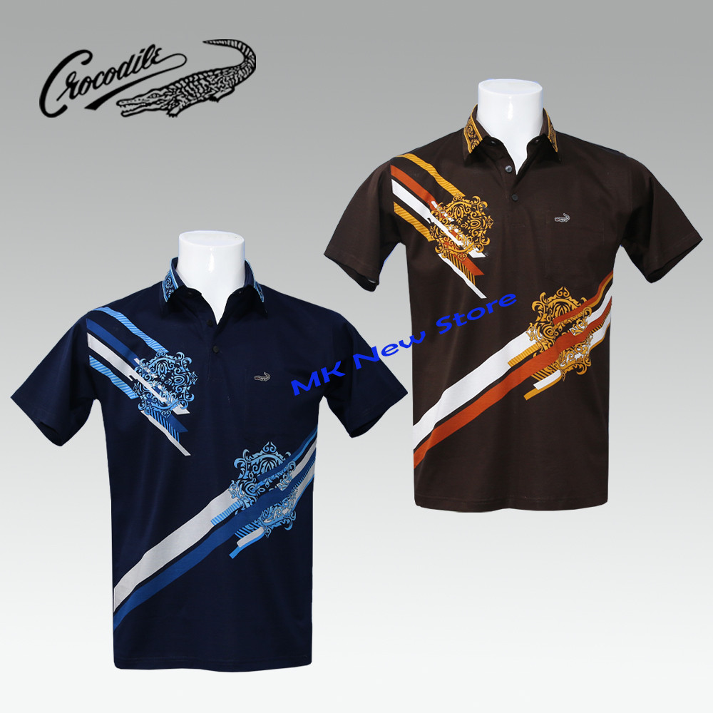 Kaos Polo Pria Kerah Kemeja Crocodile Diamond 2199-177