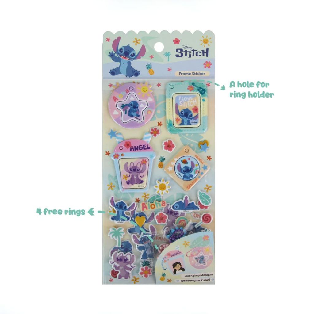 ADINATA Stitch Frame Sticker | Stiker Frame Adinata