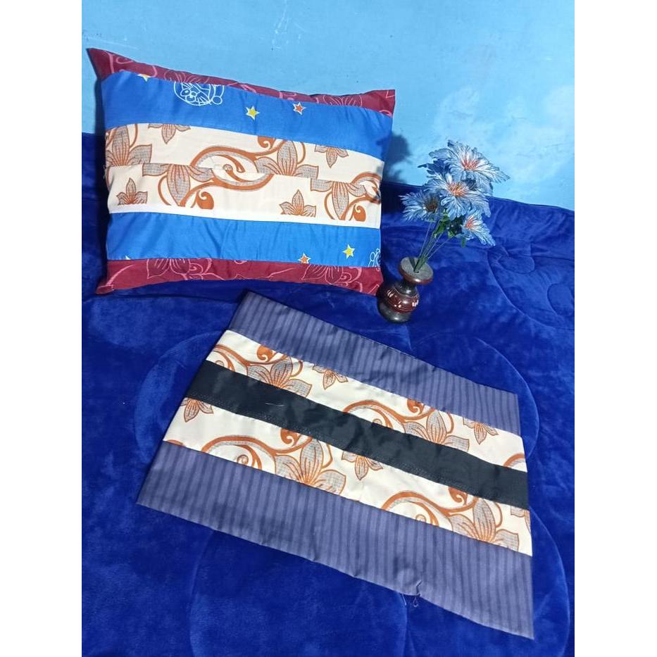 paket hemat sarung bantal sambung 30ribu isi 10pcs - motif randem[Terlaris]