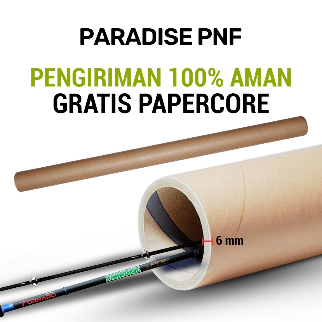PROMOTornado Paradise Joran Paradise II Power Nano Fiber PNF Handle Full EVA Ringan Kuat Garansi 1 T