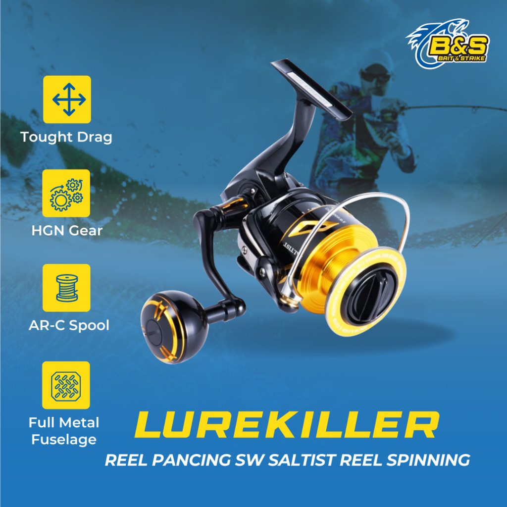 Reel Pancing SW Lurekiller SALTIST sw4000 sw5000 sw6000 sw10000 reel spinning RP001