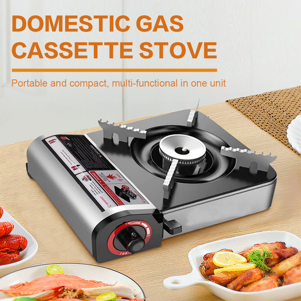 2025 Outdoor Cassette Stove Portable Outdoor Camping Cass Hot Pot BBQ Gas Stove Household Gas Stove 