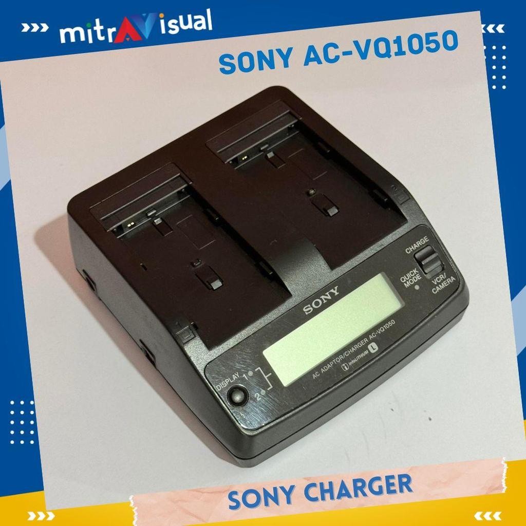 AC-VQ1050 Dual Battery Charger for Sony NP-F Camera Type Bekas