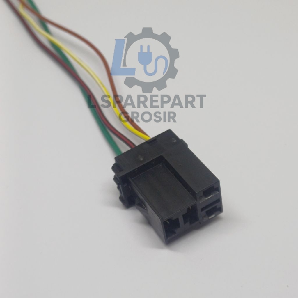 SOCKET KABEL RELAY 4 KAKI UNIVERSAL MOTOR MOBIL ORIGINAL
