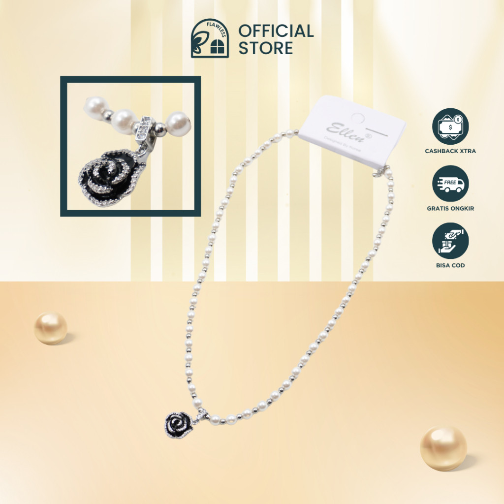 Ellen Kalung Fashion Rose - Aksesori Wanita Stylish & Trendy NL012