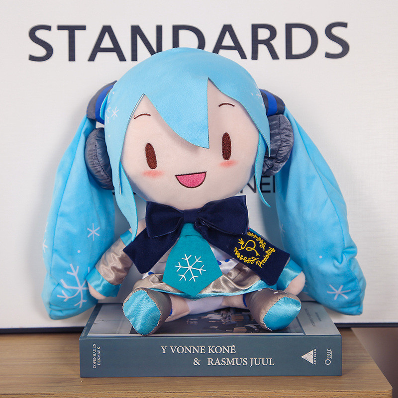 Anime Original Preciality SEGA Hatsune Miku Spring Onion Plush Toys Miku Fufu Dolls Preciality Colle