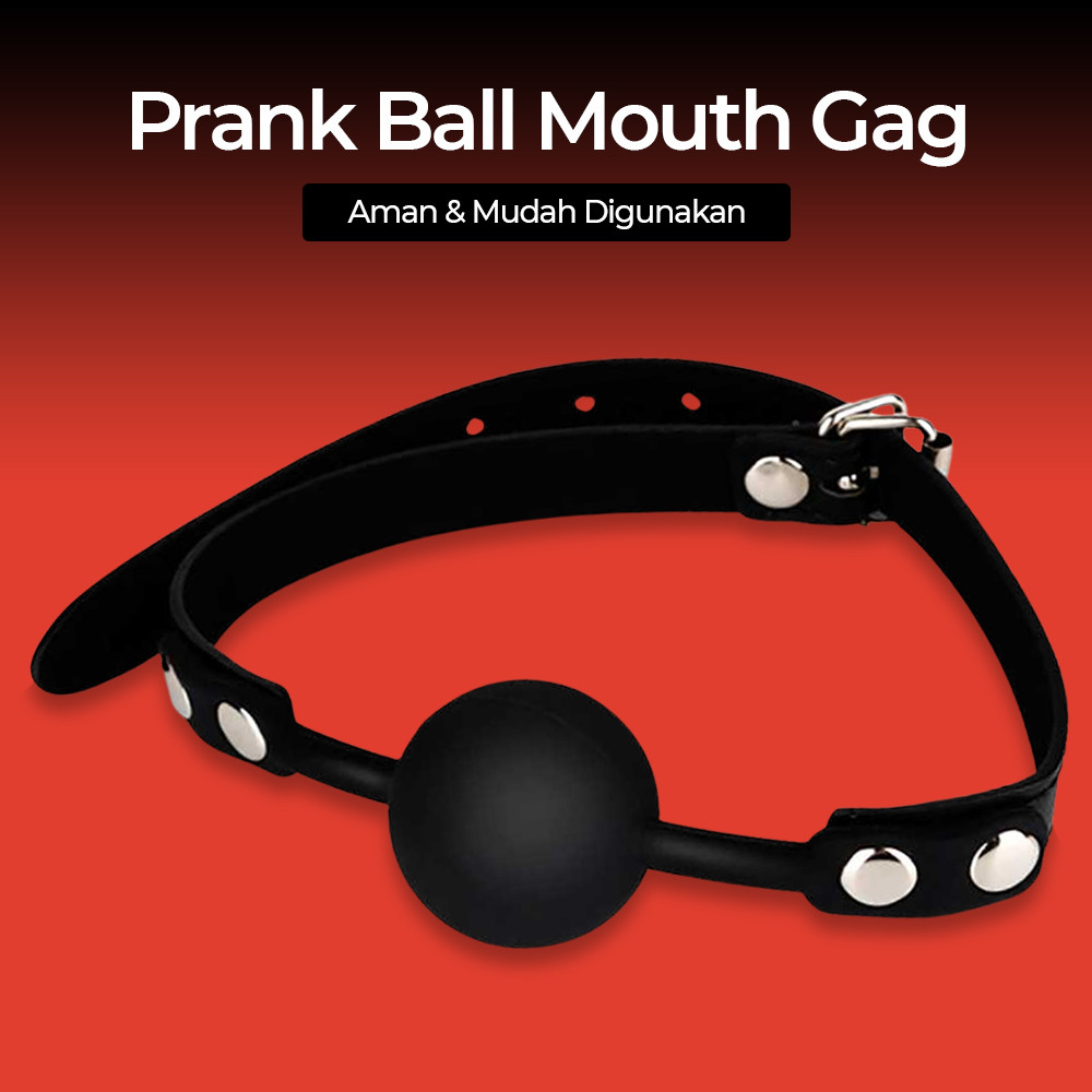 [HEMAT COD] Lilicochan Prank Ball Mouth Gag Silicone Cosplay - FD54