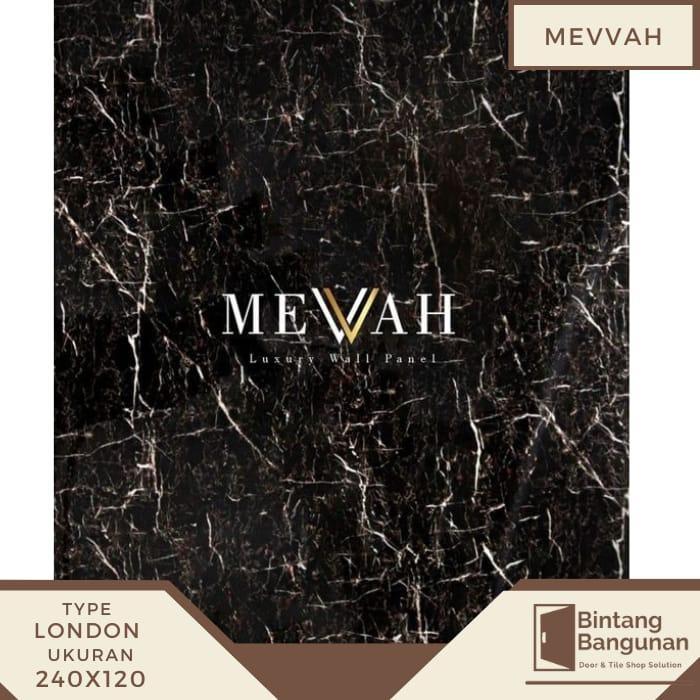 Mevvah Wall Panel Motif LONDON | Panel Dinding Motif Marmer