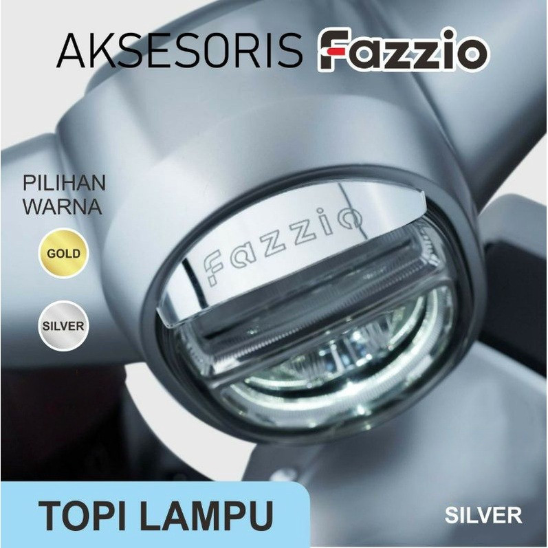 Topi lampu yamaha fazzio, kanopi lampu yamaha fazzio, aksesoris lampu depan fazzio