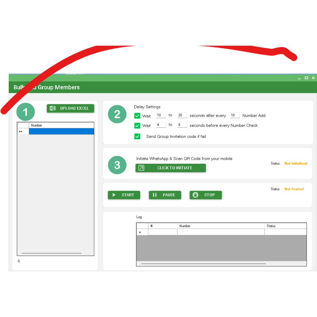 SOFTWARE BROADCAST PESAN WA SENDER PRO VERSI TERBARU WA BULK SENDER WA BLASTER 2024 BOTMASTER