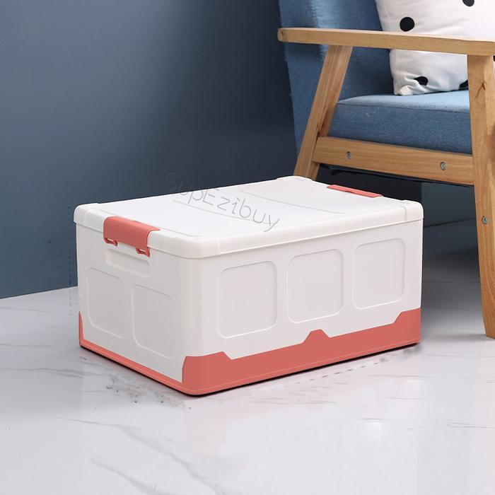 Foldable Storage Box Kotak Lipat Kontainer Plastik Folding Container Box Portable Storage Box Organi