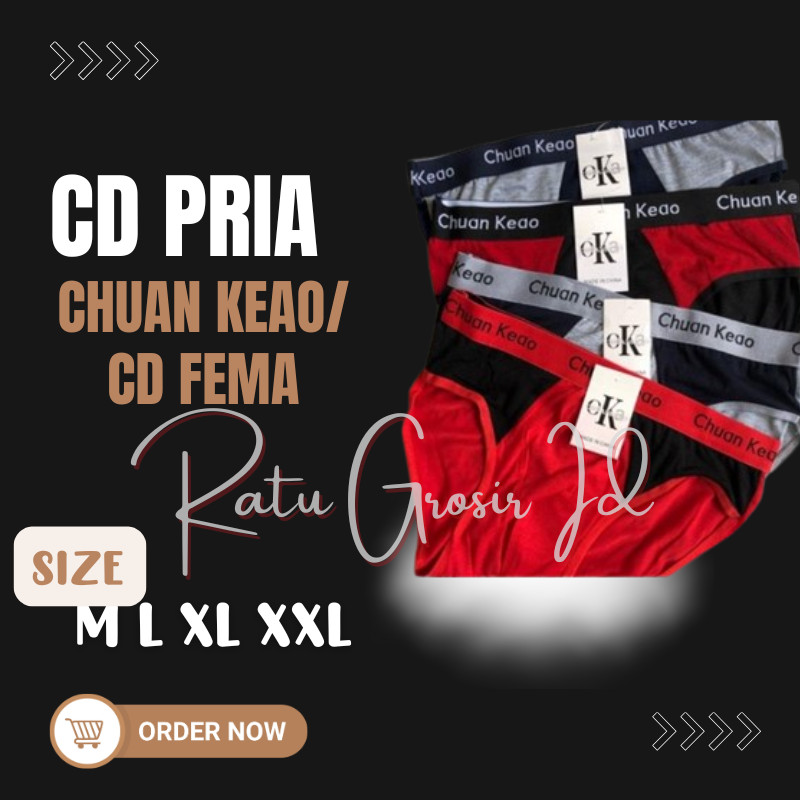 Celana Dalam Pria  Chuan Keao /CD Fema