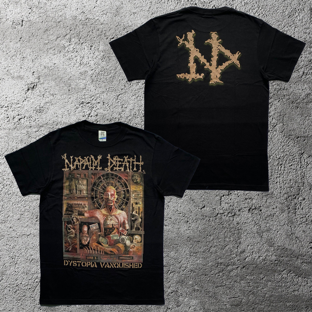 ORI KAOS BAND NAPALM DEATH - DYSTOPIA VANQUISHED