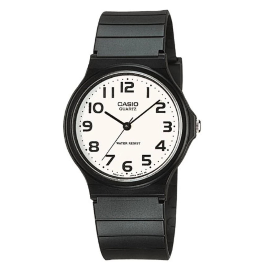 ORIGINAL Casio General MQ-24-7B2 / MQ24-7B2 / MQ-24 Jam Tangan Unisex Analog Karet Putih Angka CS1