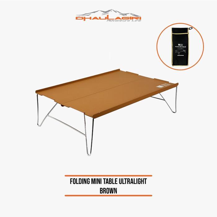 DH FOLDING MINI TABLE ULTRALIGHT - brown