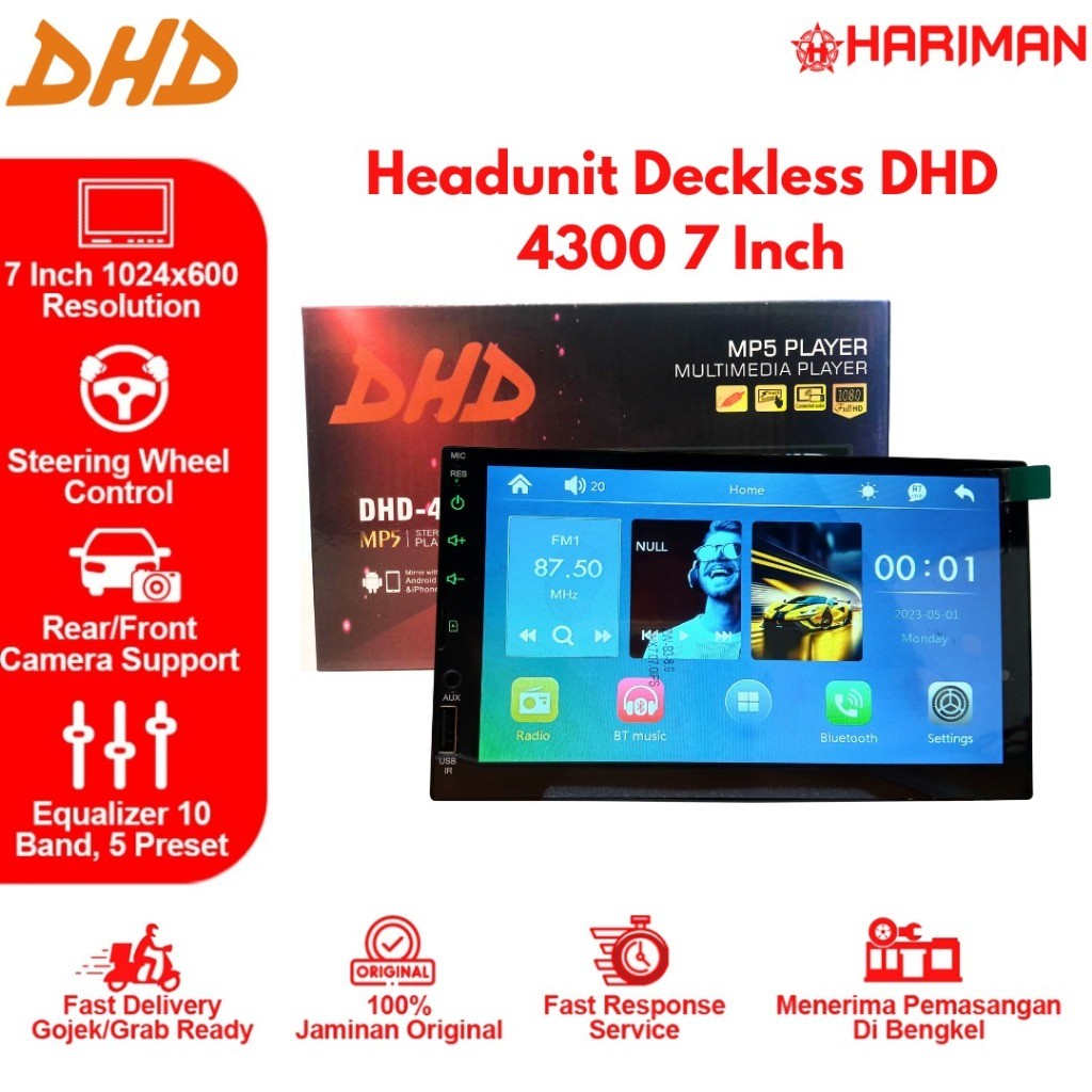 Double din DHD Deckless 4300
