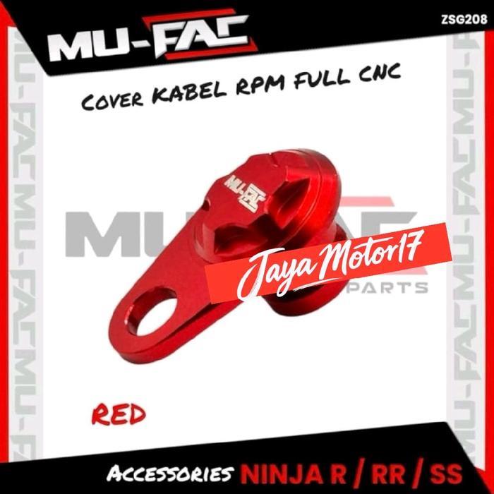 Cover kabel RPM FULL CNC COVER TUTUP RPM KABEL RPM NINJA R RR SS cover kabel motor ninja motorcycle 
