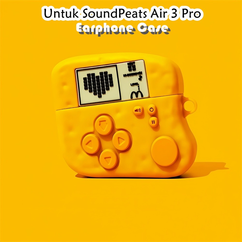 Distinctive Untuk SoundPeats Air 3 Pro Case Kreatif Lembut Silicone Pelindung Case NO.1