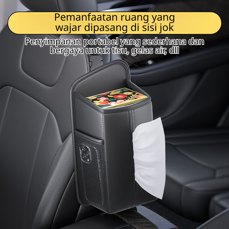 8 KANTONG MULTIFUNGSI Tas Penyimpanan Organizer Samping Jok Mobil - Tas Mobil/Organizer Mobil/Akseso