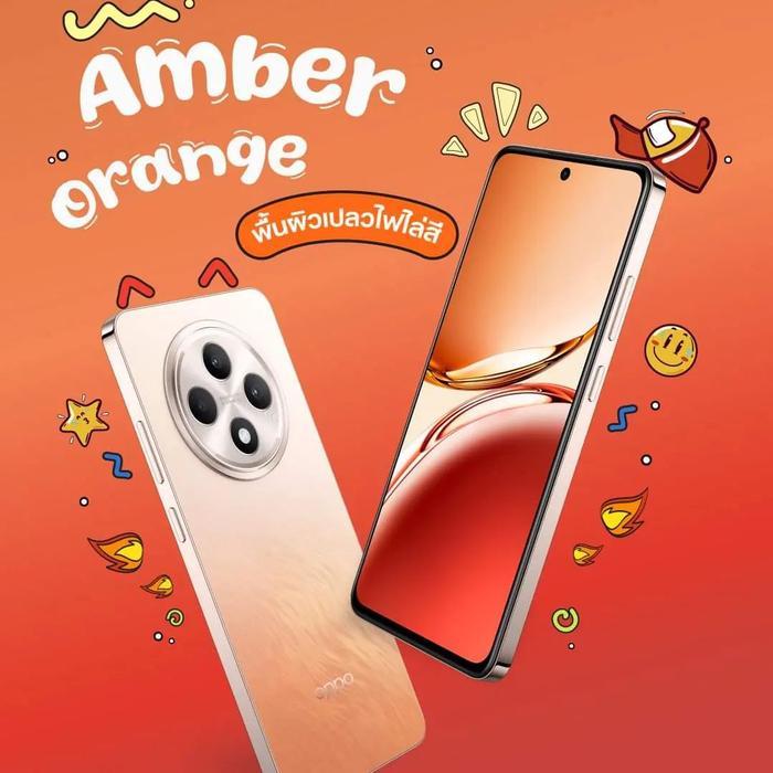 OPPO RENO12F 4G Ram 16gb Room 256gb Garansi Resmi - Orange