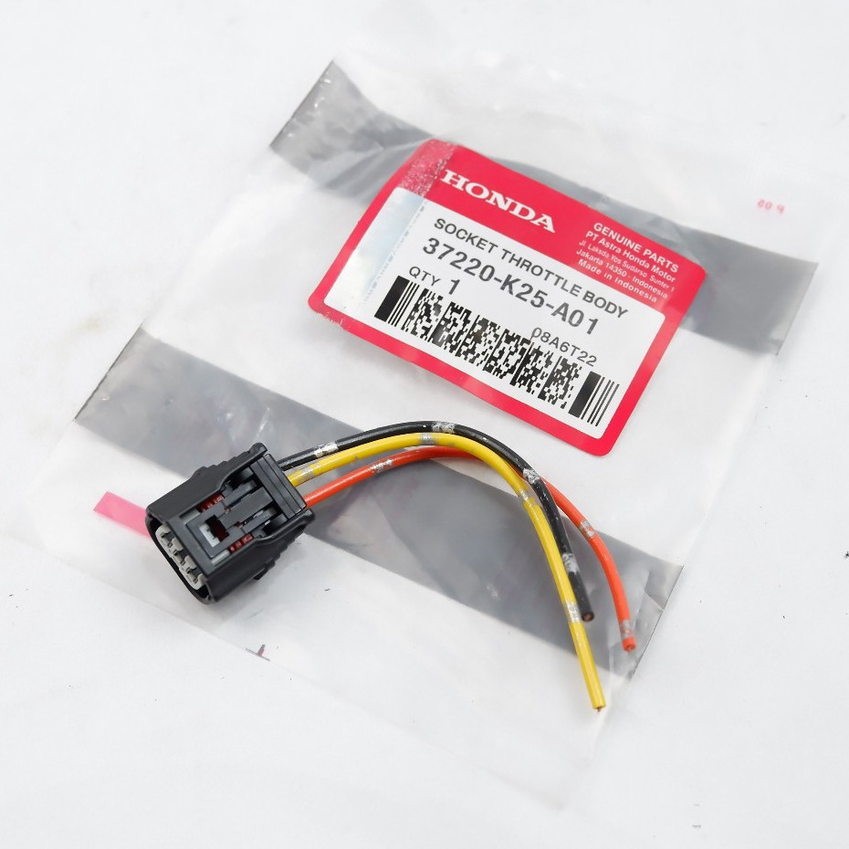 Kabel Socket Throttle Body TPS K25 Beat FI,  Vario 125 / 150 FI , Scoopy FI & Revo Abadi part motor