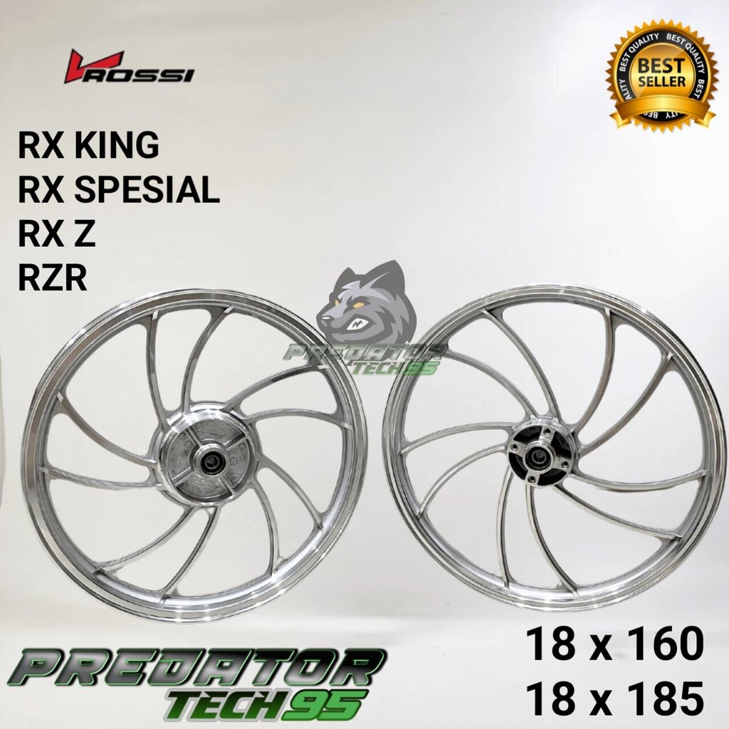 VELG PELEK VROSSI V ROSSI COPY CEVIRO RING 18 160 185 RXK RXKING RX KING RX SPESIAL RZR RXZ