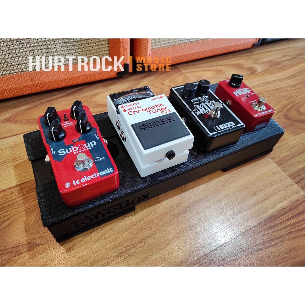 Pedalboard efek Tonebox 1.0S Model Pedaltrain 35x15x3 cm