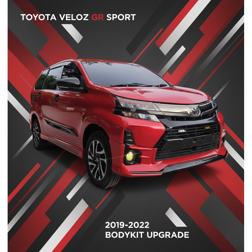 BODIKIT AVANZA VELOZ BODY KIT BODYKIT Toyota Avanza GR VELOZ 2019-2021 BODY KIT AVANZA GRADE-A