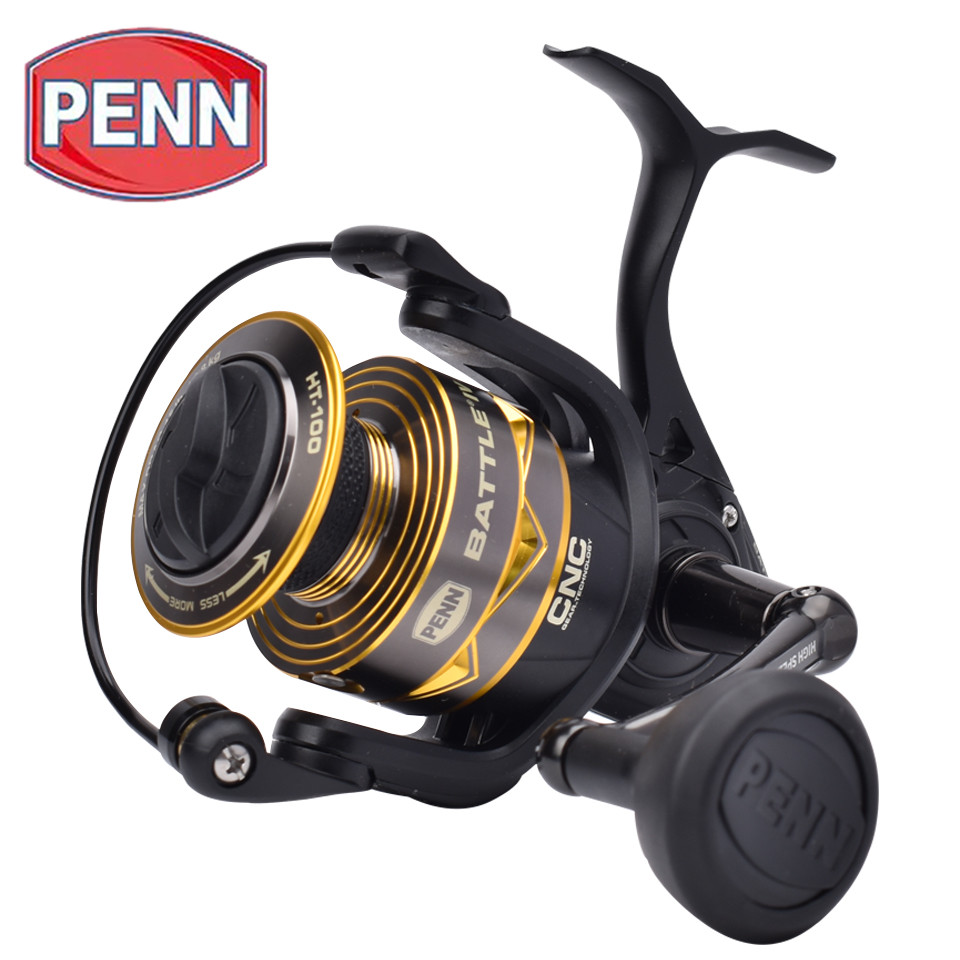 NEW PENN BATTLE 4 Spinning reel 3000-8000 Fishing Reel 5+1 BB With Full Metal Body Pre-Load Spinning