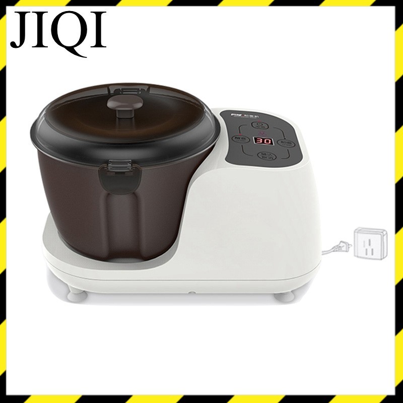 JIQI 3.5L Stainless Steel electric flour-mixing machine Egg Whisk Blender Cake Dough Bread kitchen f