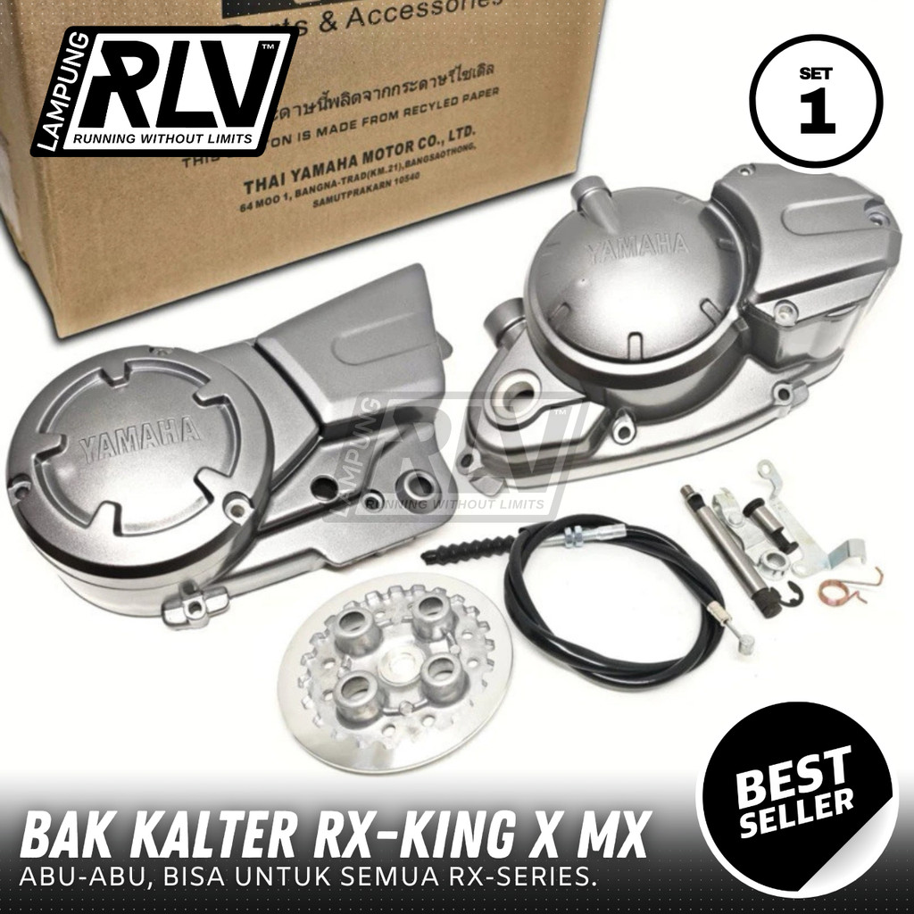 BAK MESIN RX KING NEW 2006-2008 COATING HITAM | BAK KALTER BAK KOPLING RX KING ROBOT