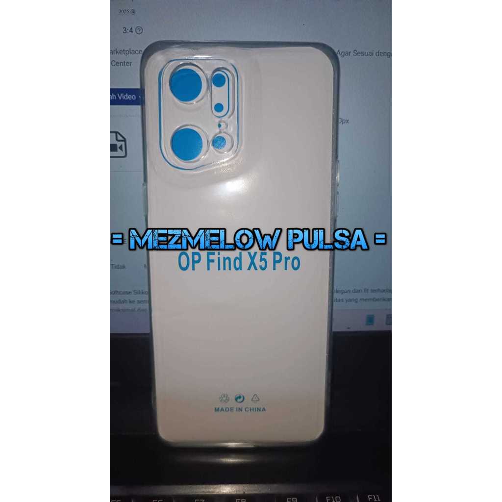 Softcase Silikon Transparant Casing Caseng Softcase OPPO FIND X5 PRO - Gambar 3