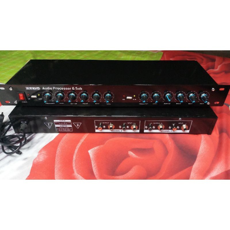 [ANJIOY] AUDIO PROSESOR PLUS SUBWOFER JADIAN TINGGAL PAKAI AP SUB EXCELLENT KIT