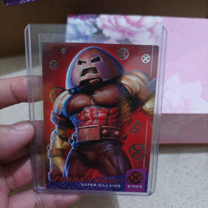 Kartu Marvel Juggernaut Super Villains Fleer Ultra | Super RARE TaO 