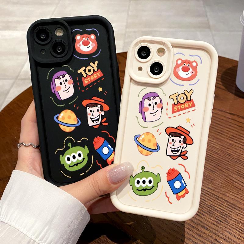 Soft Case OPPO Reno5 4G 5G Reno3 Reno4 F Lite K Z Reno6 Pro Camera Cartoons Toy Story Softcase Silik