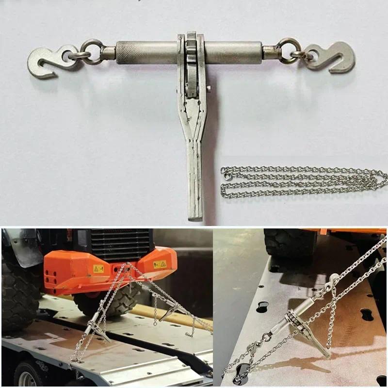JDM RC Loader Metal Simulation Chain Tensioner for 1/12 1/14 Tamiya Dump Excavator Huina 1580 Cat 33