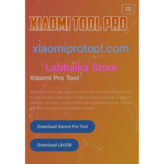 CREDIT XIAOMI PROFESSIONAL TOOL XIAOMI PRO TOOL