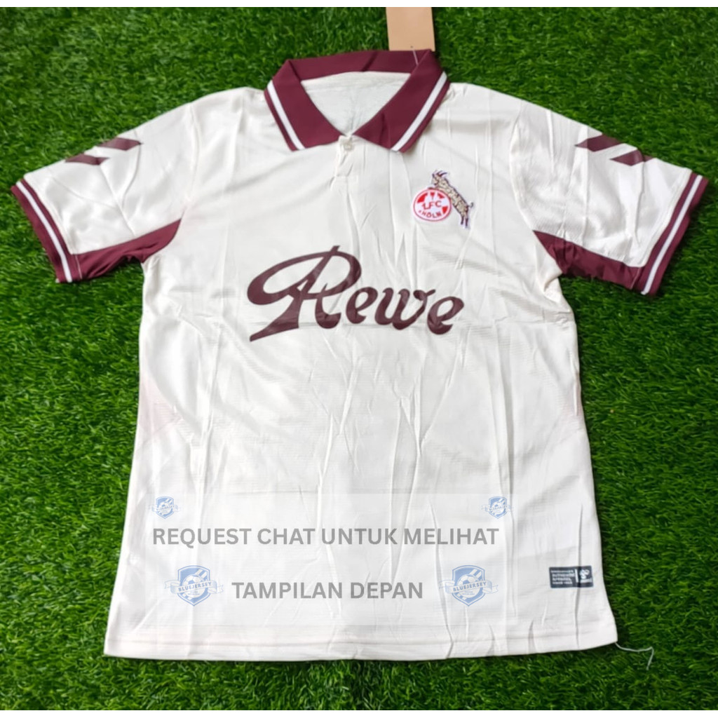 JERSEY BAJU BOLA FC KOLN LIFESTYLER 2025/2026 FANS VERSION