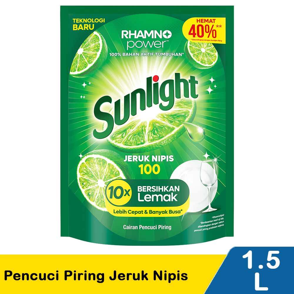 SUNLIGHT JUMBO 1,5Kg / 1500ml / 1,5L Sabun Cuci Piring Murah Jatim