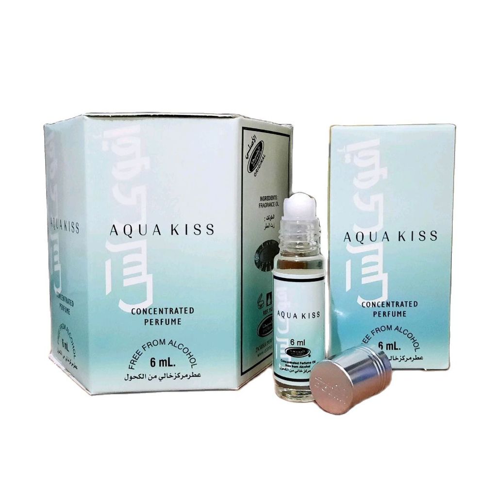 Parfum Dobha AQUA KISS Roll On 6ml Perbox 6 Pcs