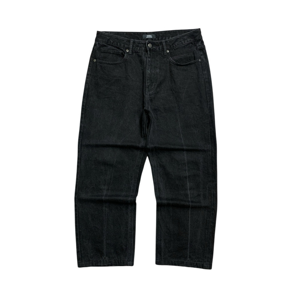 MUSINSA BAGGY BLACK JEANS Pant —