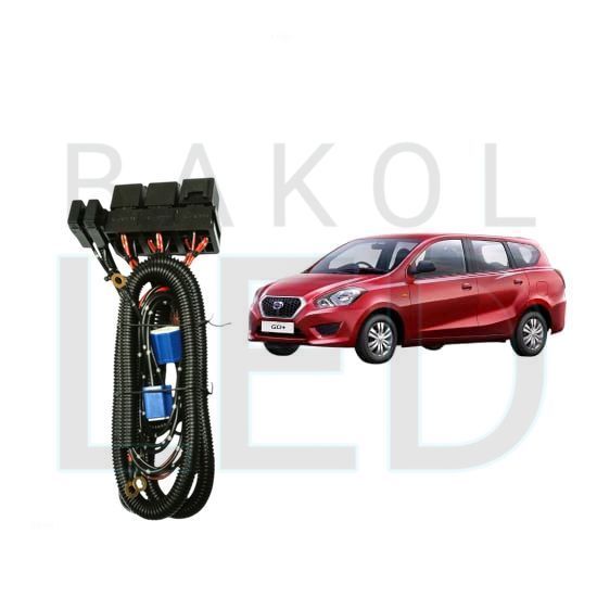 Relay Set Lampu Utama LED H4  Mobil Datsun Plus Panca BL