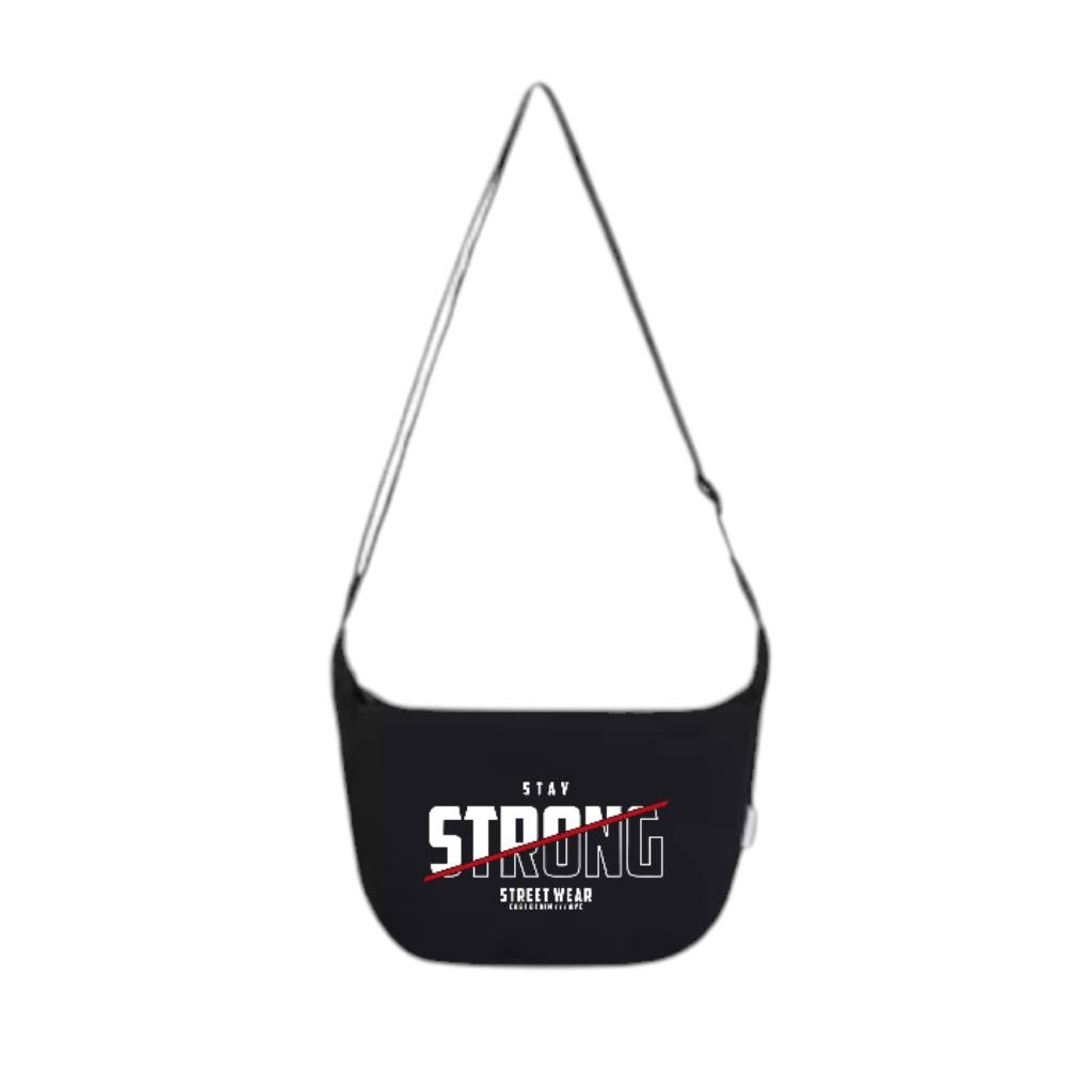 Tas Selempang Pria Wanita Murah Bahan Kanvas Muat Banyak Barang Tas